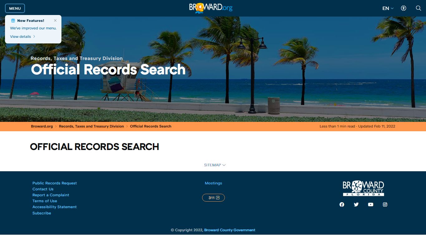Records Official Records Search - Broward County